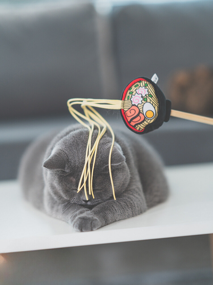 Food Fighter Cat Toy [Motsunabe, Ramen, French Fries]