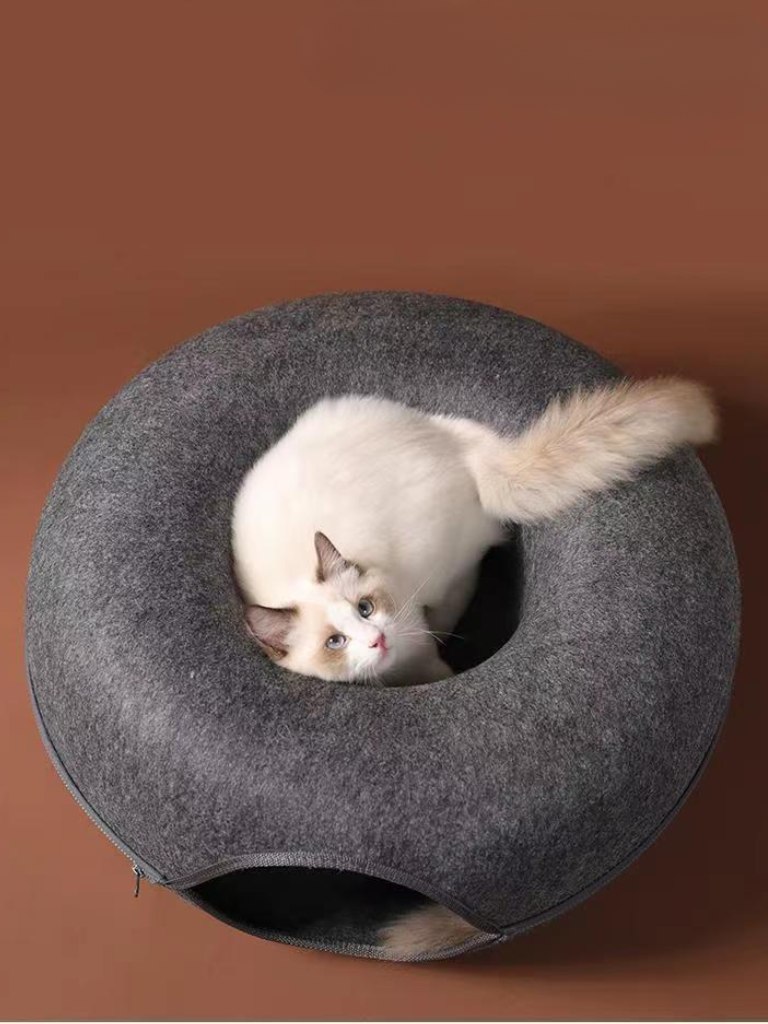 ドーナツ型猫ベッド - MOFUCAT ドーナツ型猫ベッド - MOFUCAT