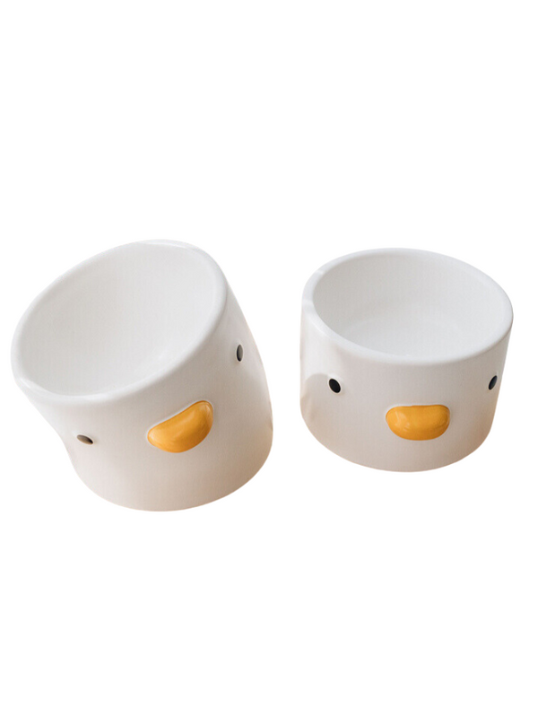 アヒル型フード・ウォーターボウル