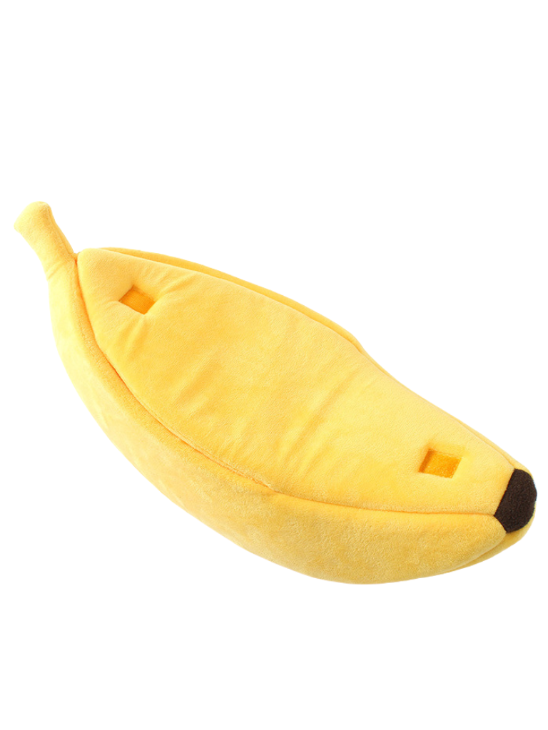 banana cat bed 