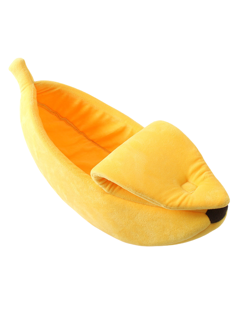 banana cat bed 