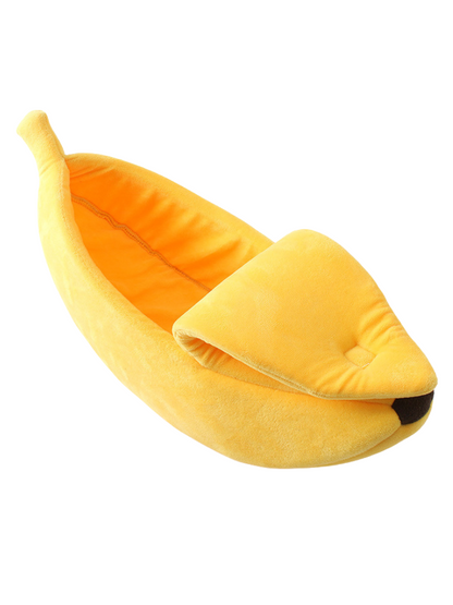 banana cat bed 