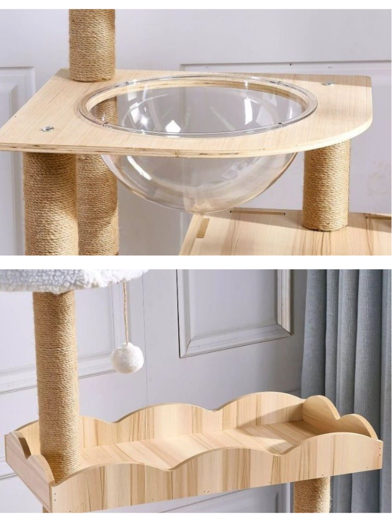 MOFUCAT popularity No. 1! Cat tower with capsule bed