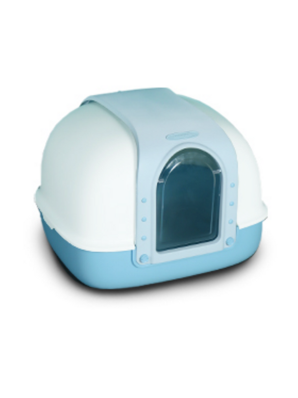 【生産終了予定】トリプルカラーキャットトイレ【マット付き】