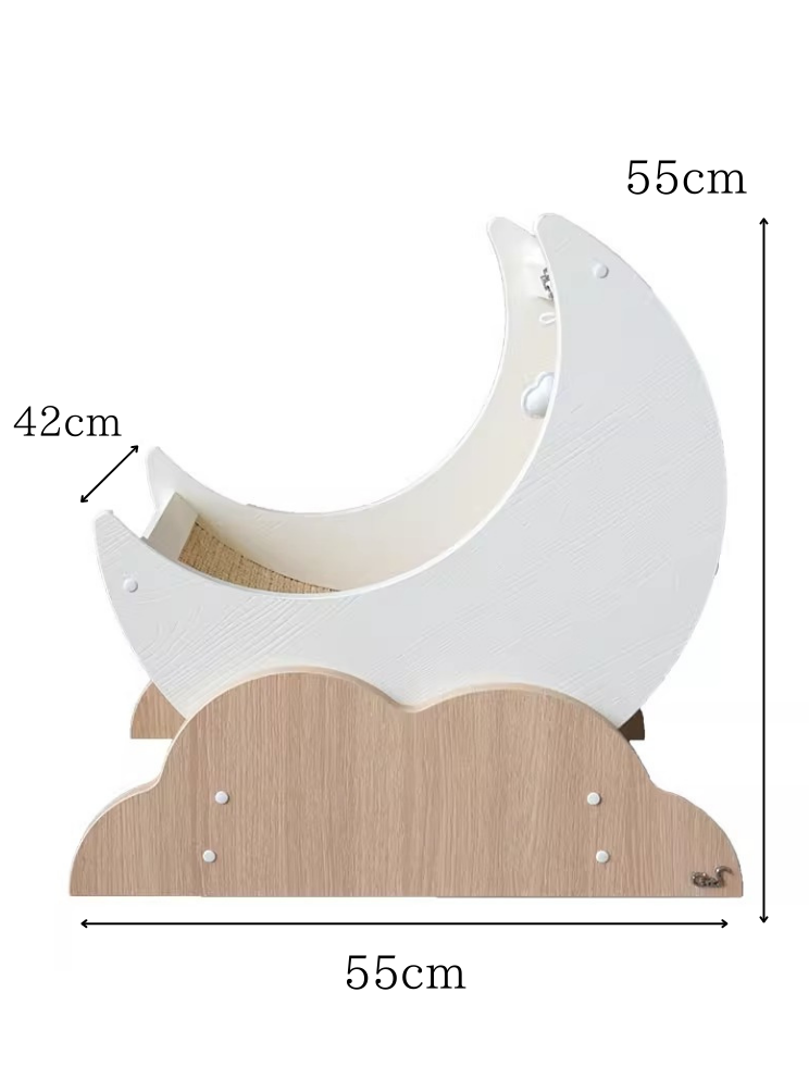Crescent moon doll crib sales