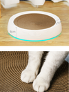 Disk-shaped cat claw sharpener with 2 pieces for replacement 