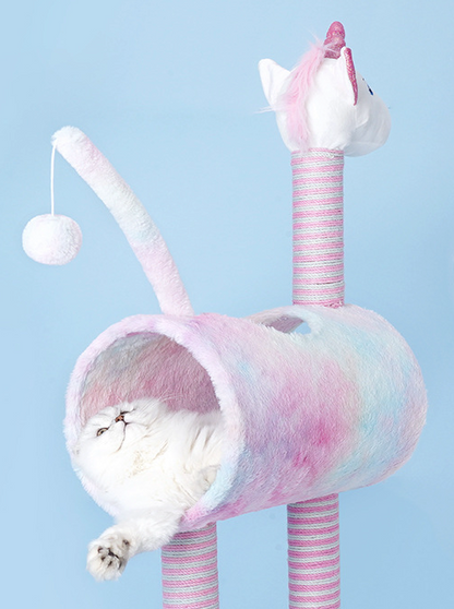 unicorn cat tower 