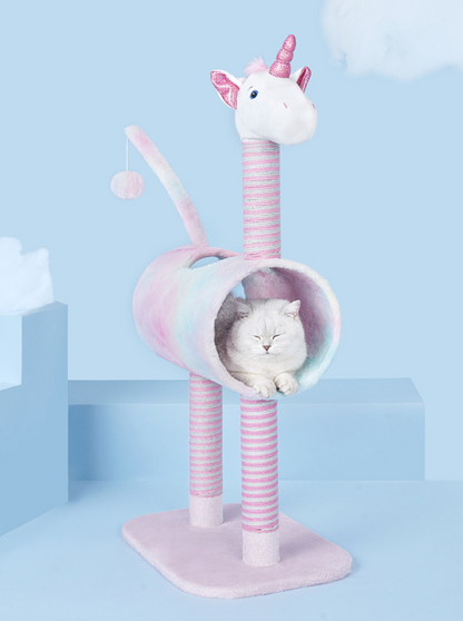 unicorn cat tower 