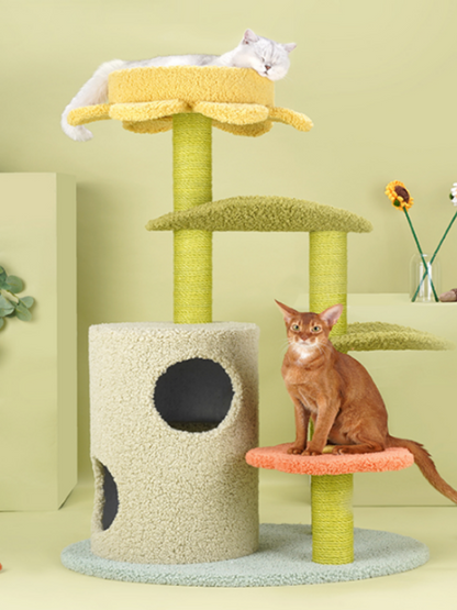 [Discontinued] Flower Tunnel Cat Tower