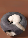 ドーナツ型猫ベッド