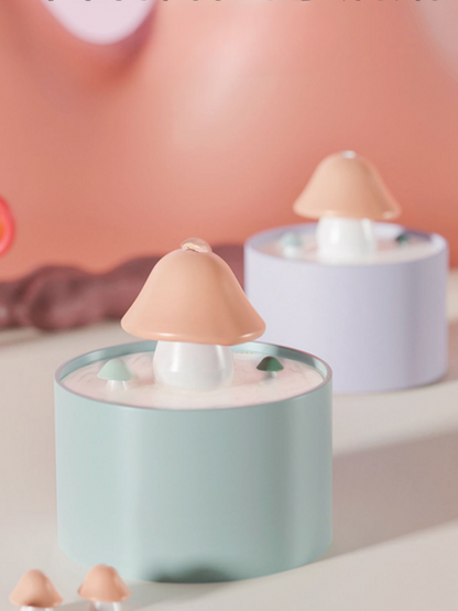 Pastel mushroom water dispenser [USB circulation] 