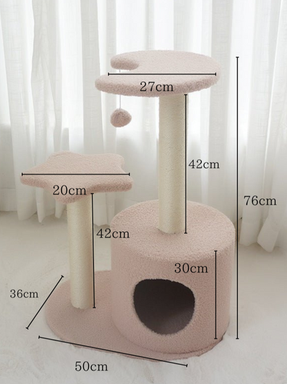 Yumekawa Pastel Cat Tower 