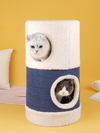 Duck type scratching cat house 