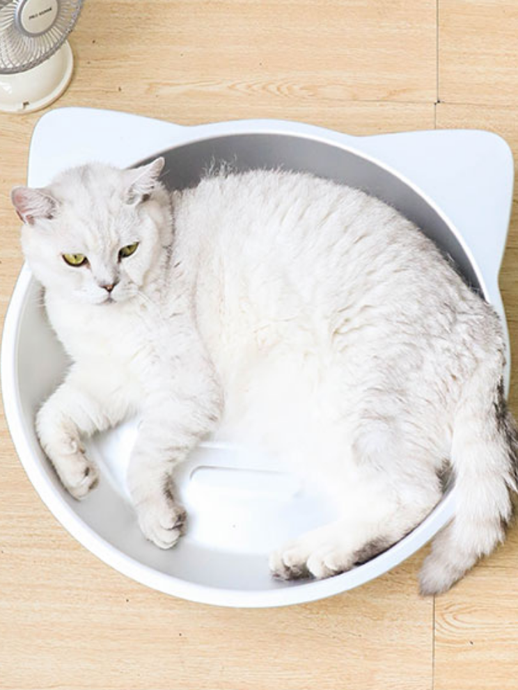【新品】猫鍋 ねこ鍋 アルミ製  クール 暑さ対策  Lサイズ45cm