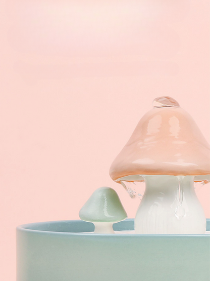 Pastel mushroom water dispenser [USB circulation] 