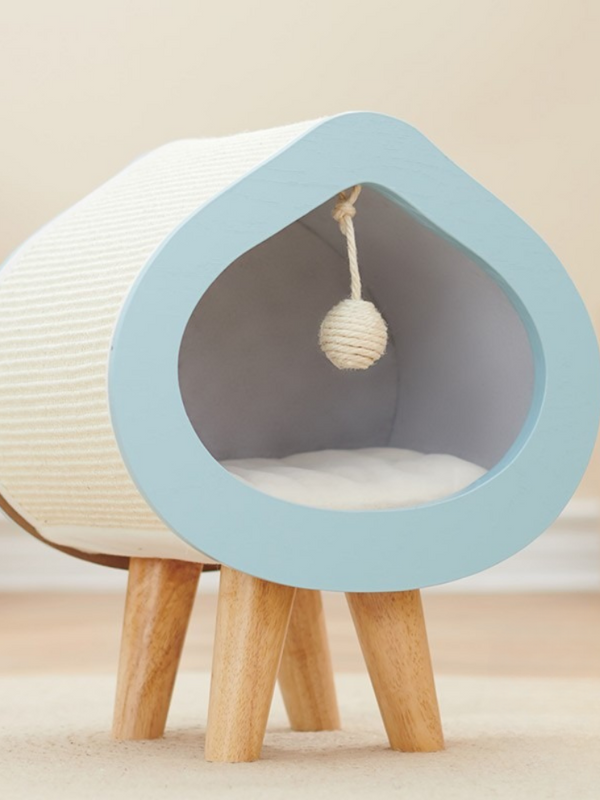 Integrated bed with nail sharpener 