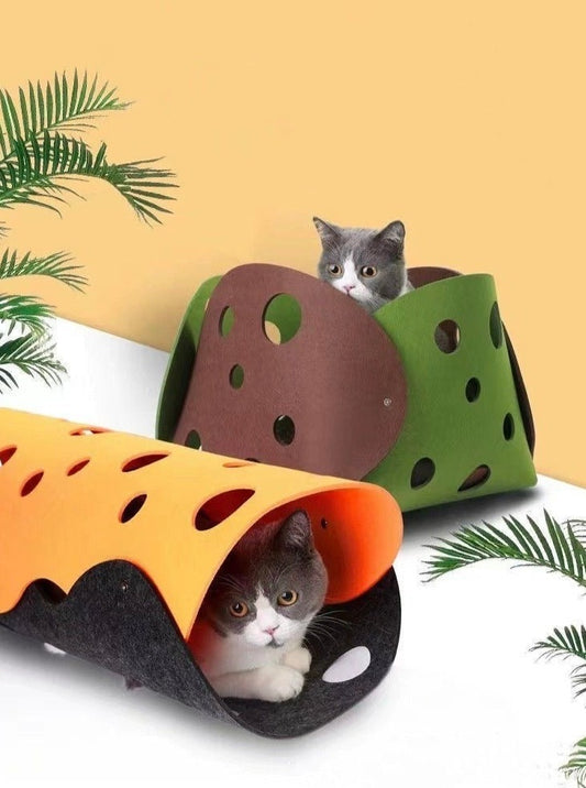 Cheese type cat tunnel 