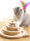 Tower type trackball cat toy 