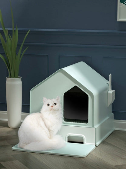 House type cat toilet 