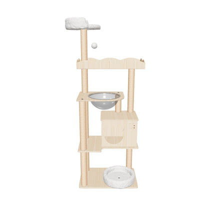 MOFUCAT popularity No. 1! Cat tower with capsule bed