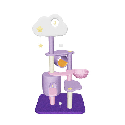 Yumekawa Night Sky Cat Tower 