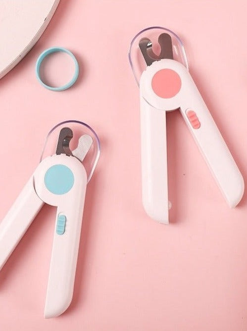 Glowing pet nail clipper [with LED light and nail file] 