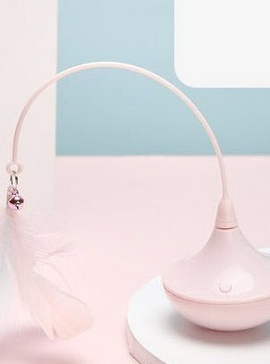 オートターンティアドロップ型キャットトイ【電池式】 - MOFUCAT