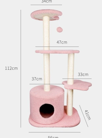 ゆめかわパステルキャットタワー - MOFUCAT